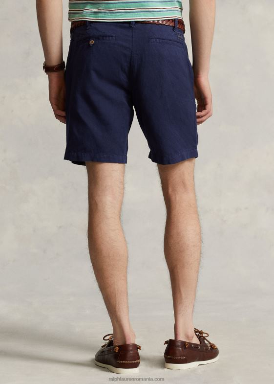 marina newport bărbați Ralph Lauren Scurt scurt din bumbac-in, cu ajustare dreaptă de 8 inci 046888644