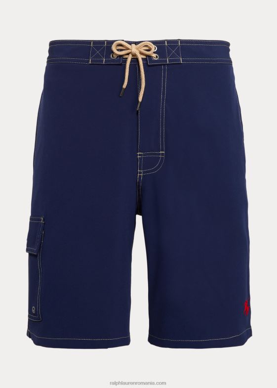 marina newport bărbați Ralph Lauren Trunchi de baie Kailua de 8,5 inchi cu ajustare clasică 04688385