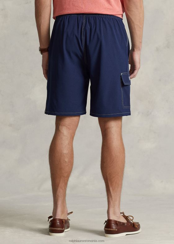 marina newport bărbați Ralph Lauren Trunchi de baie Kailua de 8,5 inchi cu ajustare clasică 04688385