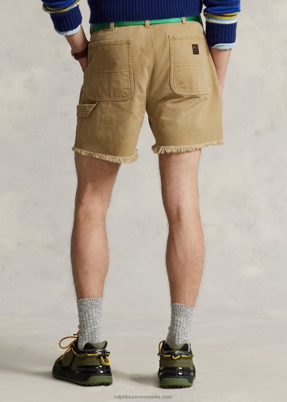 maro rață bărbați Ralph Lauren Pantaloni scurti din pânză de 6 inci, cu potrivire relaxată 046888469