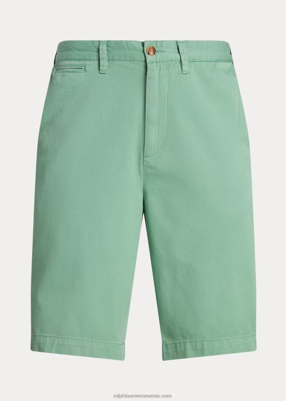 mentă decolorată bărbați Ralph Lauren pantalon scurt chino cu potrivire clasică 046881563