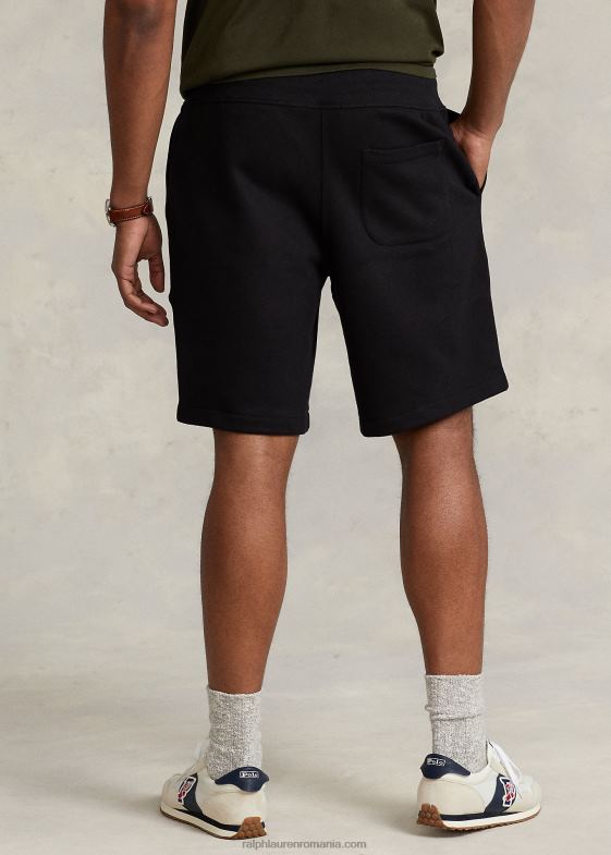 negru bărbați Ralph Lauren rl fleece scurt 046881618