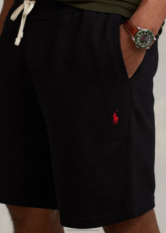 negru bărbați Ralph Lauren rl fleece scurt 046881618