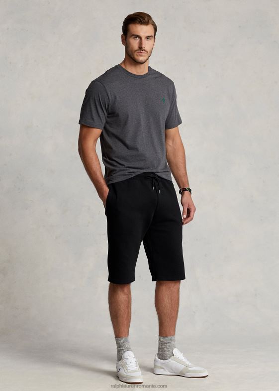 negru bărbați Ralph Lauren scurt dublu tricotat 046881542