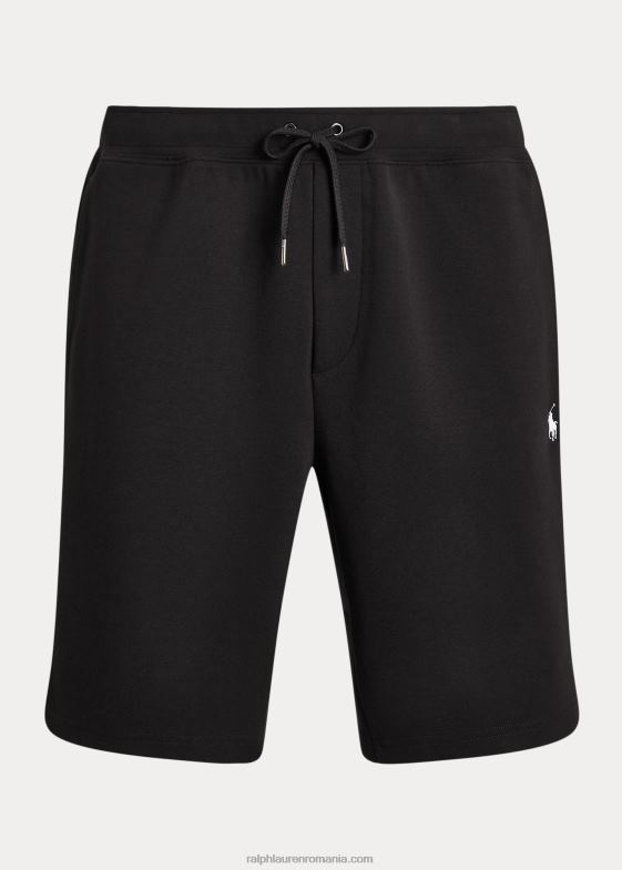 negru bărbați Ralph Lauren scurt dublu tricotat 046888406