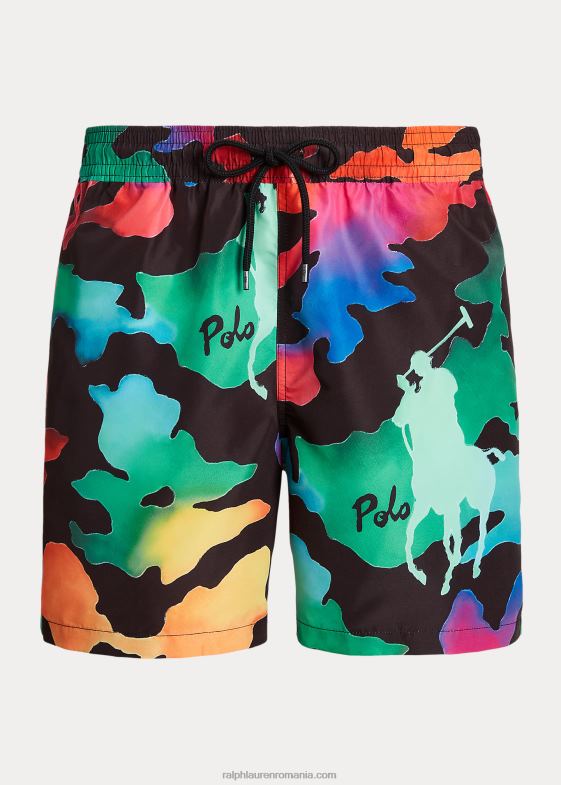 player infraroșu camo bărbați Ralph Lauren Trunchiu de baie clasic pentru călători de 5,75 inci 04688664