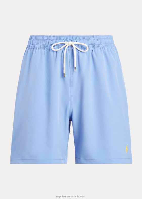 port insula albastru bărbați Ralph Lauren Trunchiu de baie clasic pentru călători de 5,75 inci 04688292