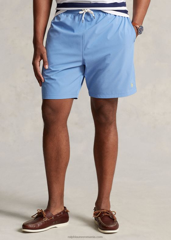 port insula albastru bărbați Ralph Lauren trunchi de baie de călător 046881483