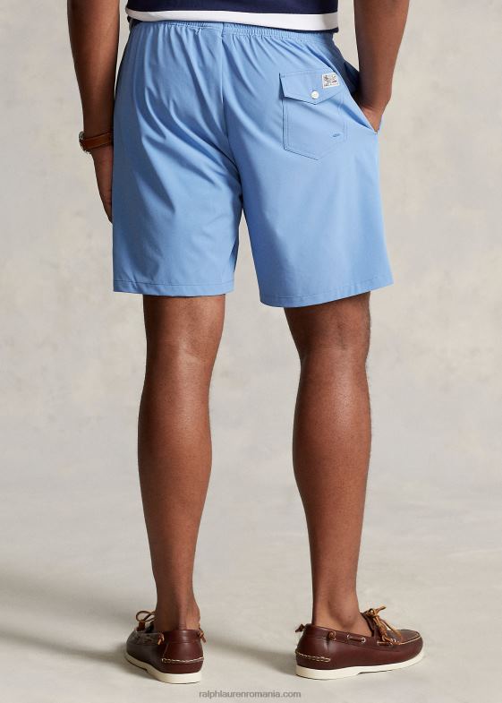 port insula albastru bărbați Ralph Lauren trunchi de baie de călător 046881483