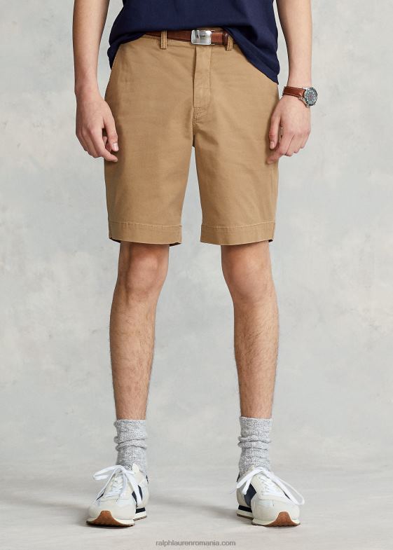 sandsurf bărbați Ralph Lauren Pantalon scurt chino stretch de 9 inch, cu potrivire clasică 04688257