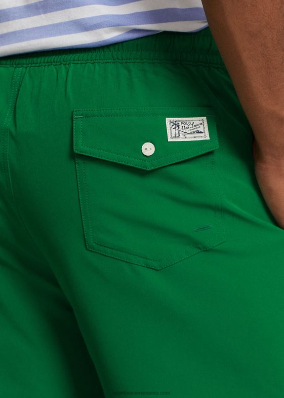 verde primar bărbați Ralph Lauren Trunchiu de baie clasic pentru călători de 5,75 inci 04688302