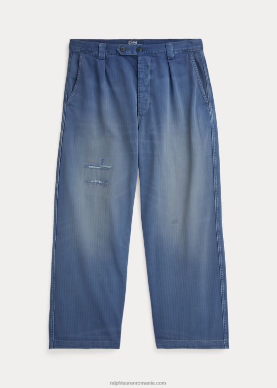 agnew bărbați Ralph Lauren pantaloni burroughs relaxed fit twill 04688973