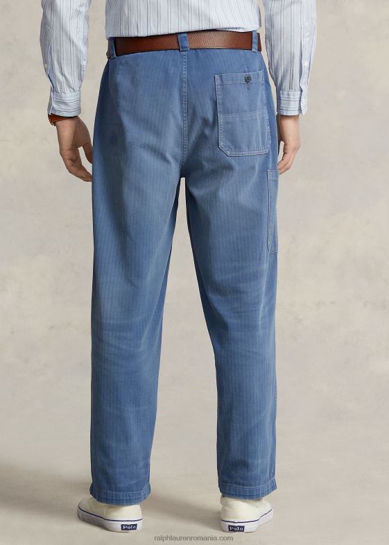 agnew bărbați Ralph Lauren pantaloni burroughs relaxed fit twill 04688973