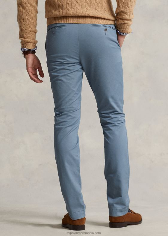 ancora albastru bărbați Ralph Lauren pantalon chino stretch slim fit 04688472
