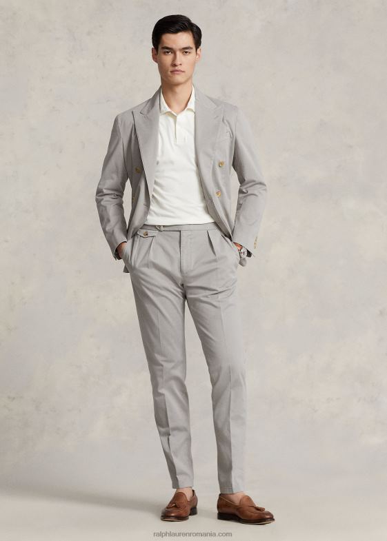 ceață cenușie bărbați Ralph Lauren pantalon chino stretch vopsit în haine 04688823