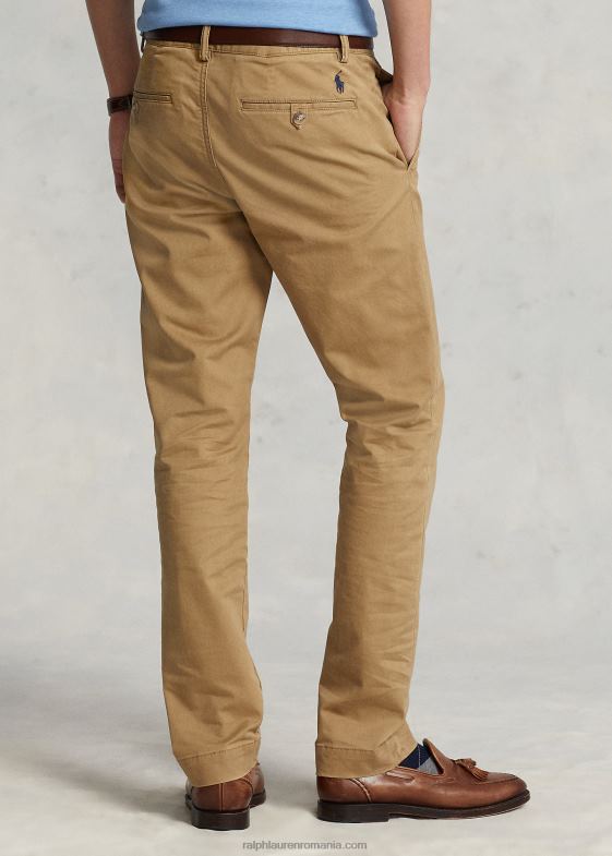 dispecer bronz bărbați Ralph Lauren pantaloni chino stretch spălați, toate se potrivesc 046888388