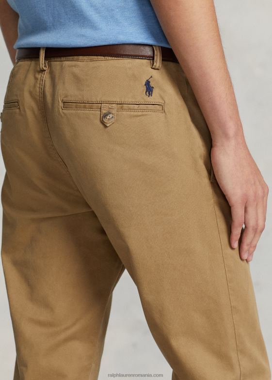 dispecer bronz bărbați Ralph Lauren pantaloni chino stretch spălați, toate se potrivesc 046888388