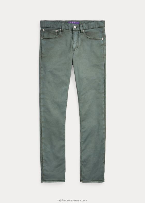 isla albastră bărbați Ralph Lauren pantaloni dobby stretch slim fit 0468885