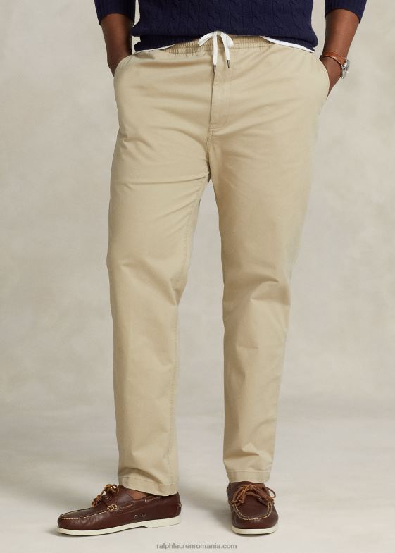 kaki clasic bărbați Ralph Lauren pantalon polo prepster stretch cu potrivire clasică 046881905