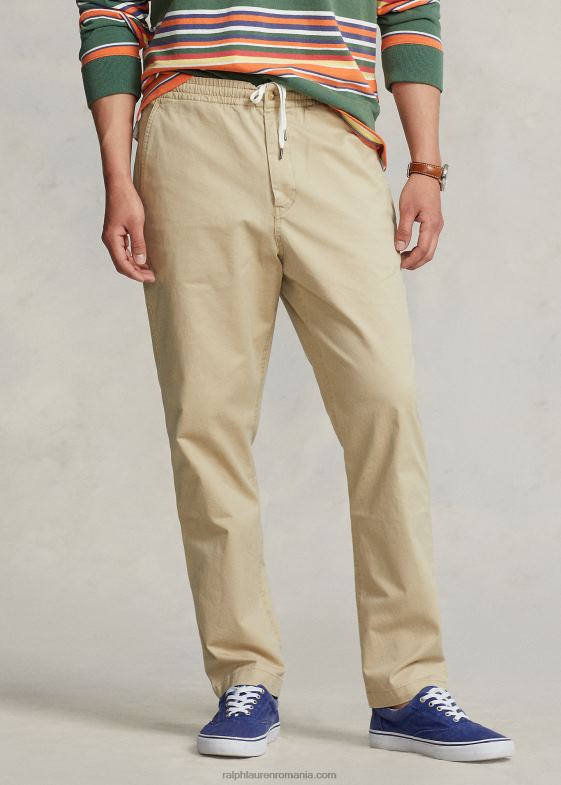 kaki clasic bărbați Ralph Lauren pantaloni chino polo prepster cu potrivire clasică 04688580