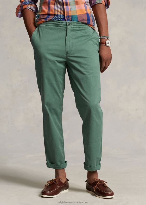 pădure spălată bărbați Ralph Lauren pantaloni chino polo prepster cu potrivire clasică 04688579