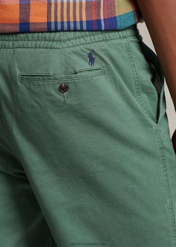 pădure spălată bărbați Ralph Lauren pantaloni chino polo prepster cu potrivire clasică 04688579