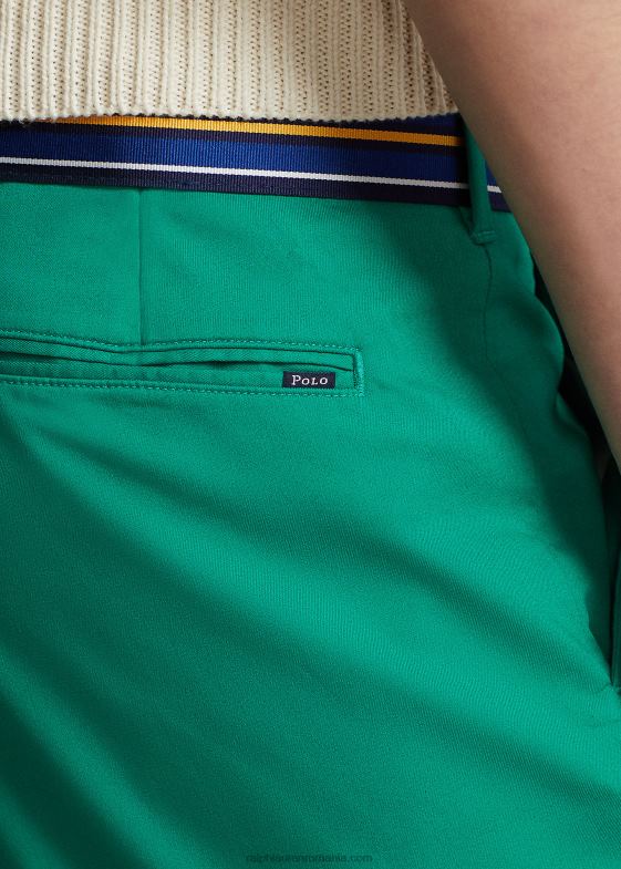 verde de croazieră bărbați Ralph Lauren pantaloni chino de performanță stretch slim fit 04688926