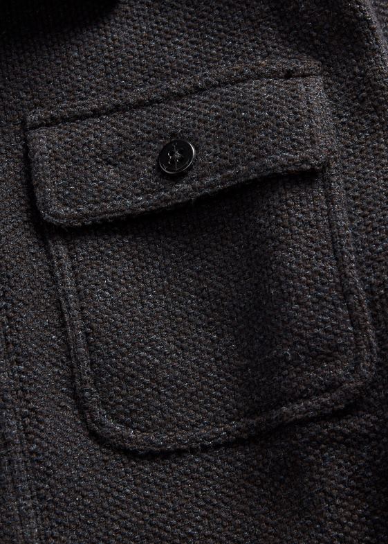 bleumarin/gri erica bărbați Ralph Lauren pulover cămașă de lucru din bumbac 046881785