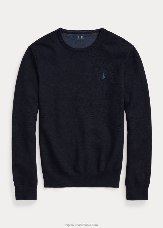 erica marinei bărbați Ralph Lauren pulover din bumbac din tricot plasă 046888592