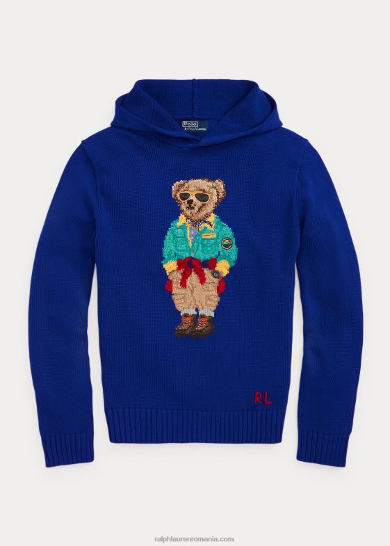 oraș regal bărbați Ralph Lauren pulover cu glugă urs polo 046881134