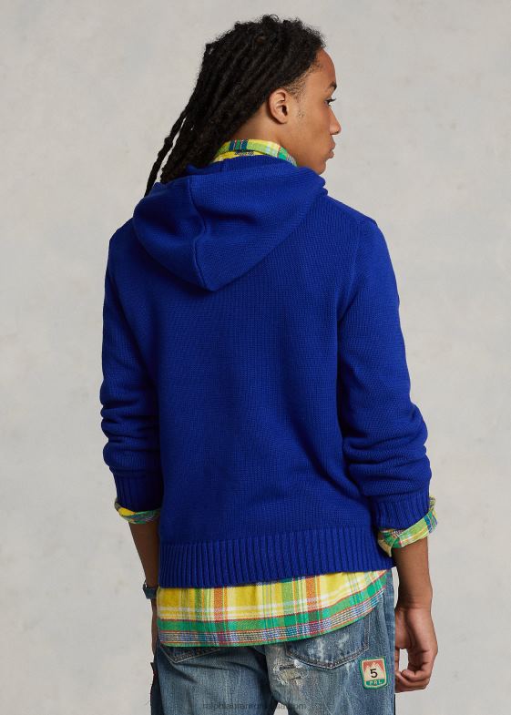 oraș regal bărbați Ralph Lauren pulover cu glugă urs polo 046881134