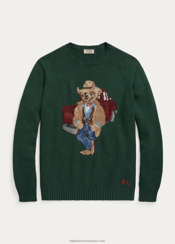 pădure nouă bărbați Ralph Lauren pulover din bumbac ursuleț polo 046881650