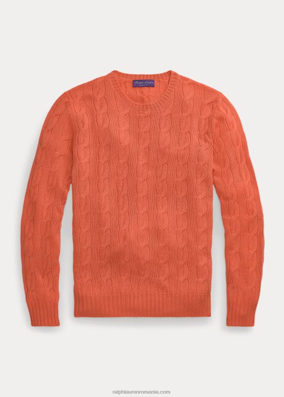 pepene bărbați Ralph Lauren pulover din cașmir din tricot cablu 0468871