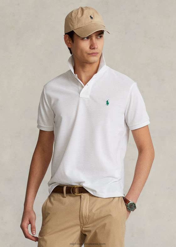 alb bărbați Ralph Lauren polo de pământ 04688986