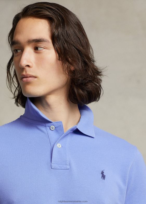harbour island albastru/marin bărbați Ralph Lauren tricou polo slim fit din plasă 0468810