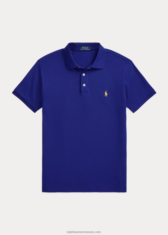 moștenire regală bărbați Ralph Lauren Tricou polo slim fit din plasă elastică 04688950