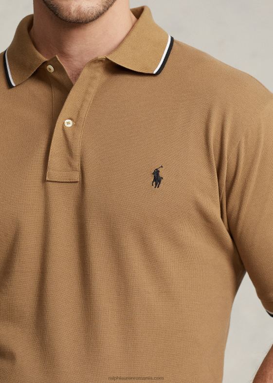 sandsurf bărbați Ralph Lauren tricou polo din plasă 046881353