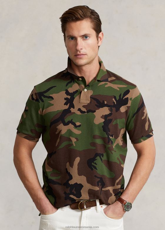 surplus camo bărbați Ralph Lauren tricou polo din plasă-toate se potrivesc 04688854