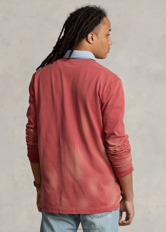 Ardei iute bărbați Ralph Lauren tricou de rugby din tricou cu potrivire clasică 046881172