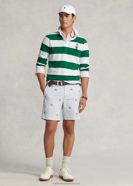 bărbați Ralph Lauren tricou de rugby ursuleț polo personalizat slim fit 04688150