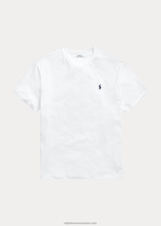alb bărbați Ralph Lauren tricou cu gâtul rotund - toate se potrivesc 04688155