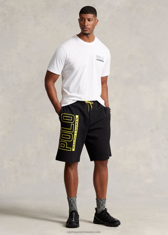 alb bărbați Ralph Lauren tricou din jerseu cu logo 046881490