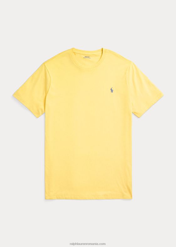 cad galben bărbați Ralph Lauren tricou din jerseu cu decolteu 046888712