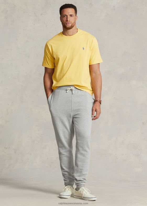 cad galben bărbați Ralph Lauren tricou din jerseu cu decolteu 046888712