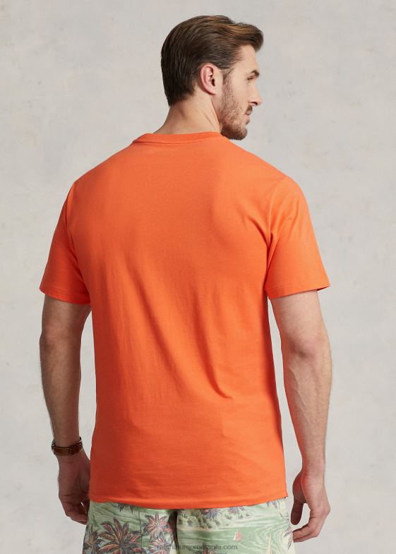 cadmiu bărbați Ralph Lauren tricou din jerseu cu decolteu 046881884