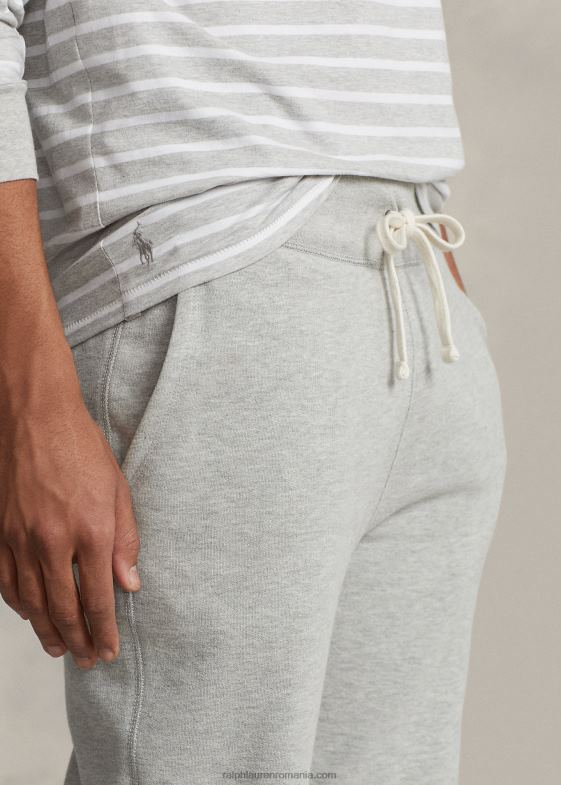 erica de primăvară/alb bărbați Ralph Lauren tricou din jerse cu dungi, cu potrivire clasică 04688846