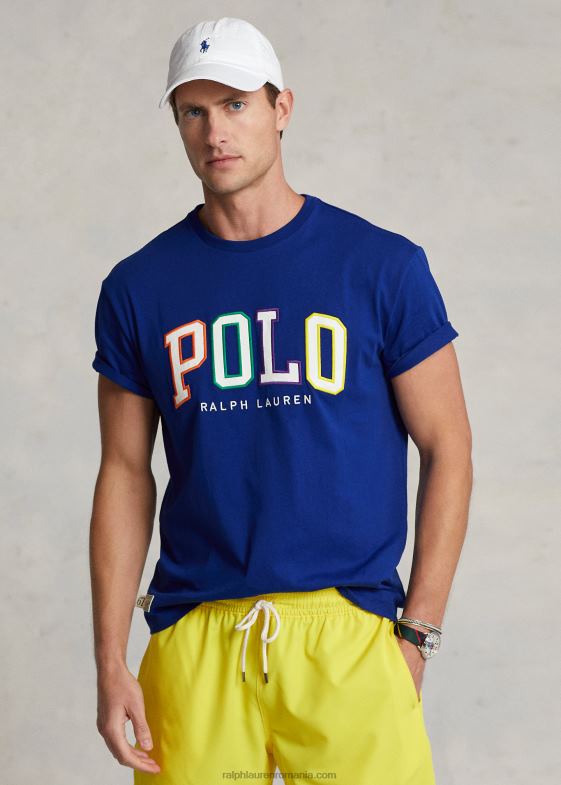 moștenire regală bărbați Ralph Lauren tricou din tricou cu logo cu potrivire clasică 04688425