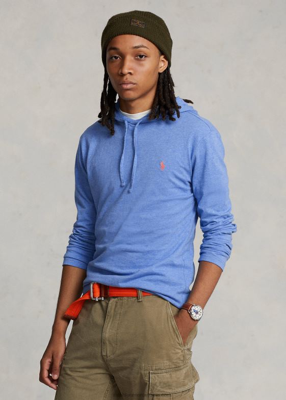 moale erica regală bărbați Ralph Lauren tricou cu glugă din jerseu 04688308