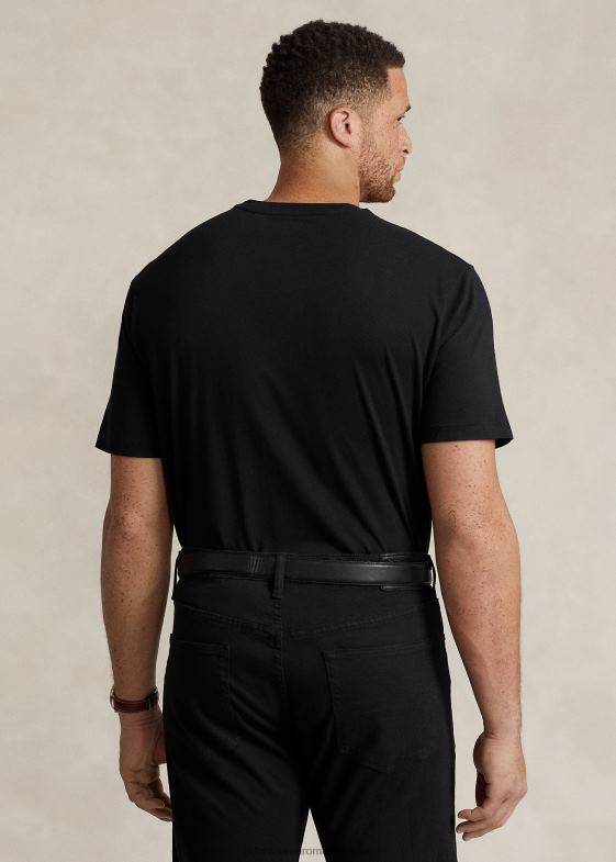 rl negru bărbați Ralph Lauren tricou cu buzunar din tricou 046881854