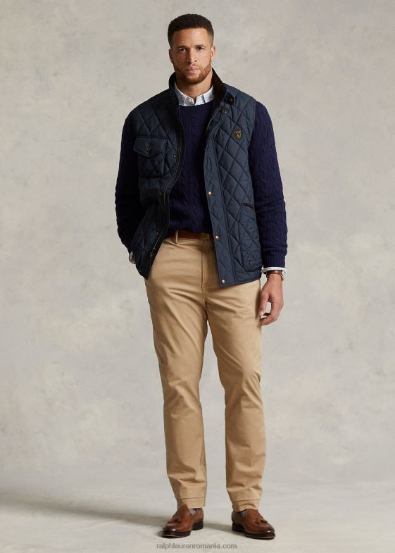 marina de facultate bărbați Ralph Lauren vestă matlasată hidrofugă 046881926